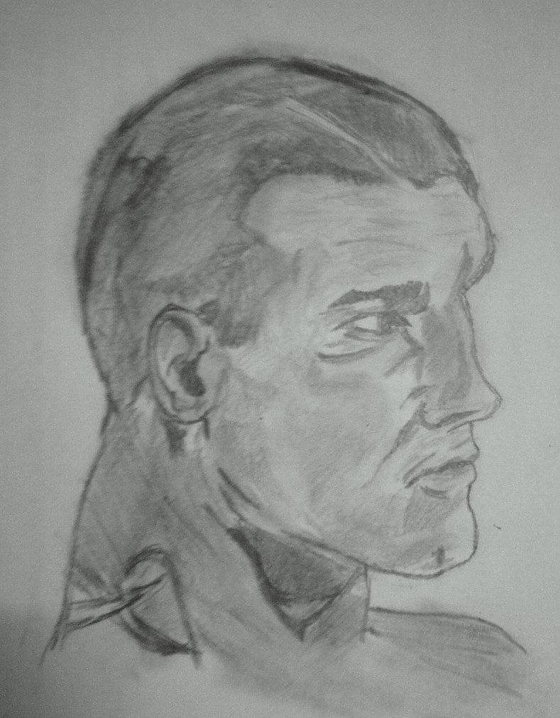 789x1012 Wwe Randy Orton New Sketch By Gogeta126 - Randy Orton Sketch