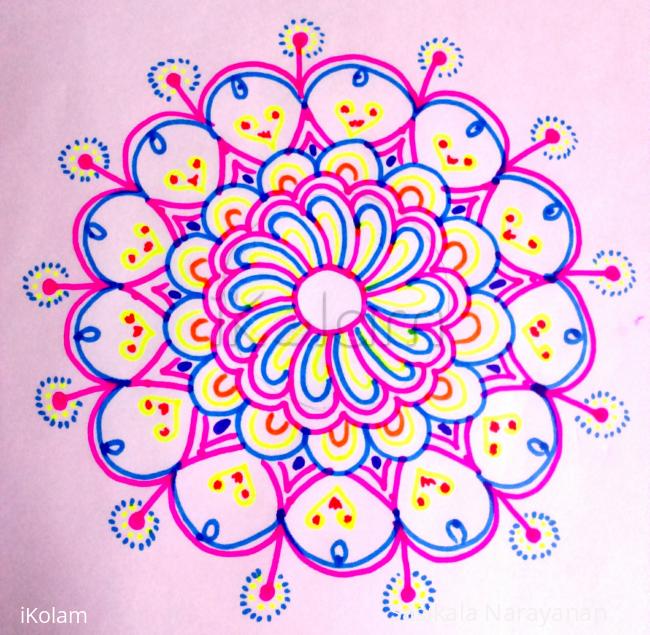 Rangoli Sketch at PaintingValley.com | Explore collection of Rangoli Sketch