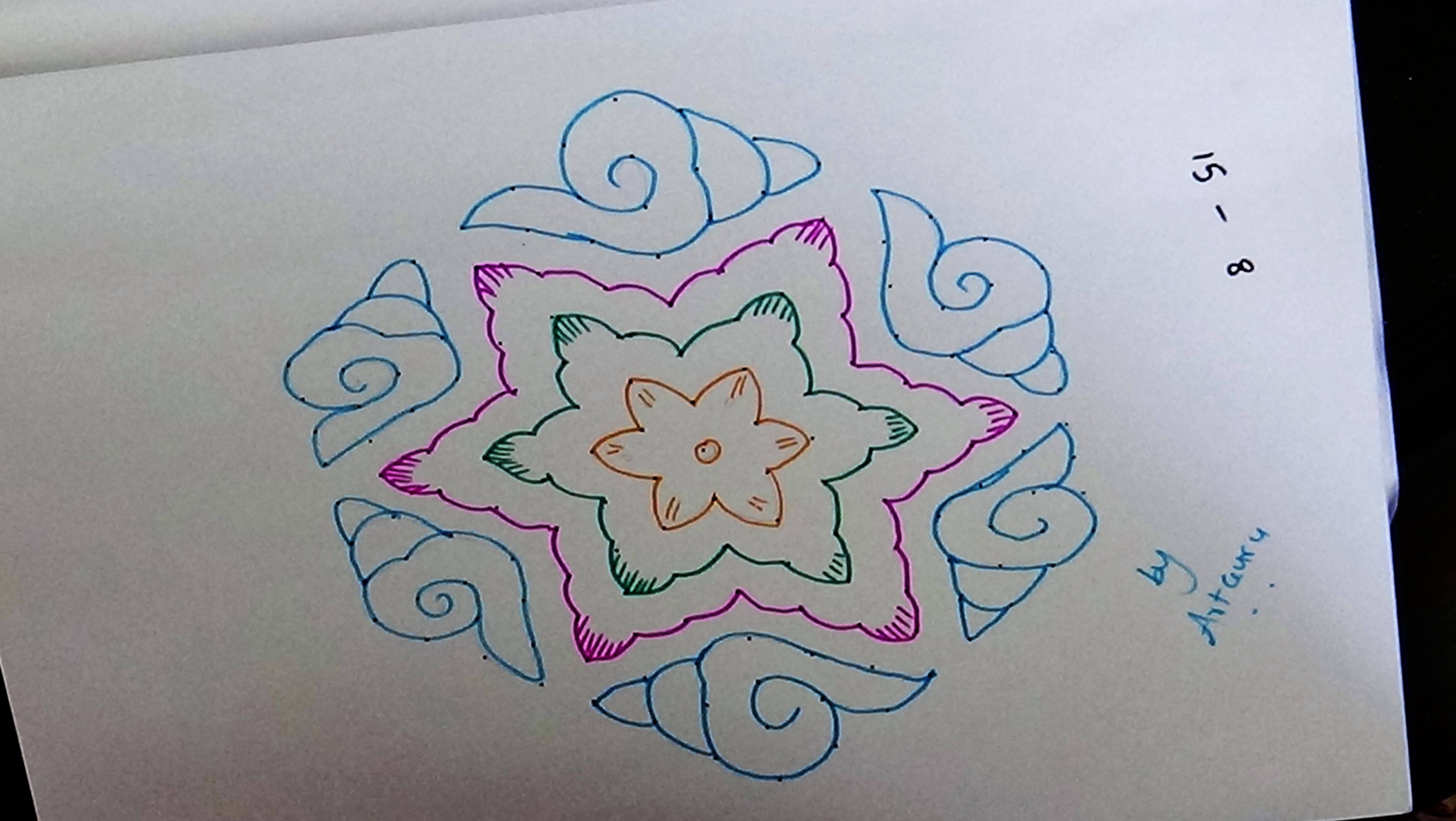 4023x2268 Handcraft Guru - Rangoli Sketch Designs