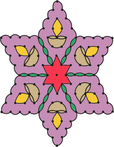 393x506 20 Collection Of Karthigai Deepam Vilakku Rangoli Kolam Designs - Rangoli Sketch Designs