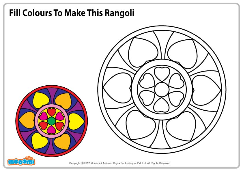 842x595 Rangoli Pattern - Rangoli Sketch Designs