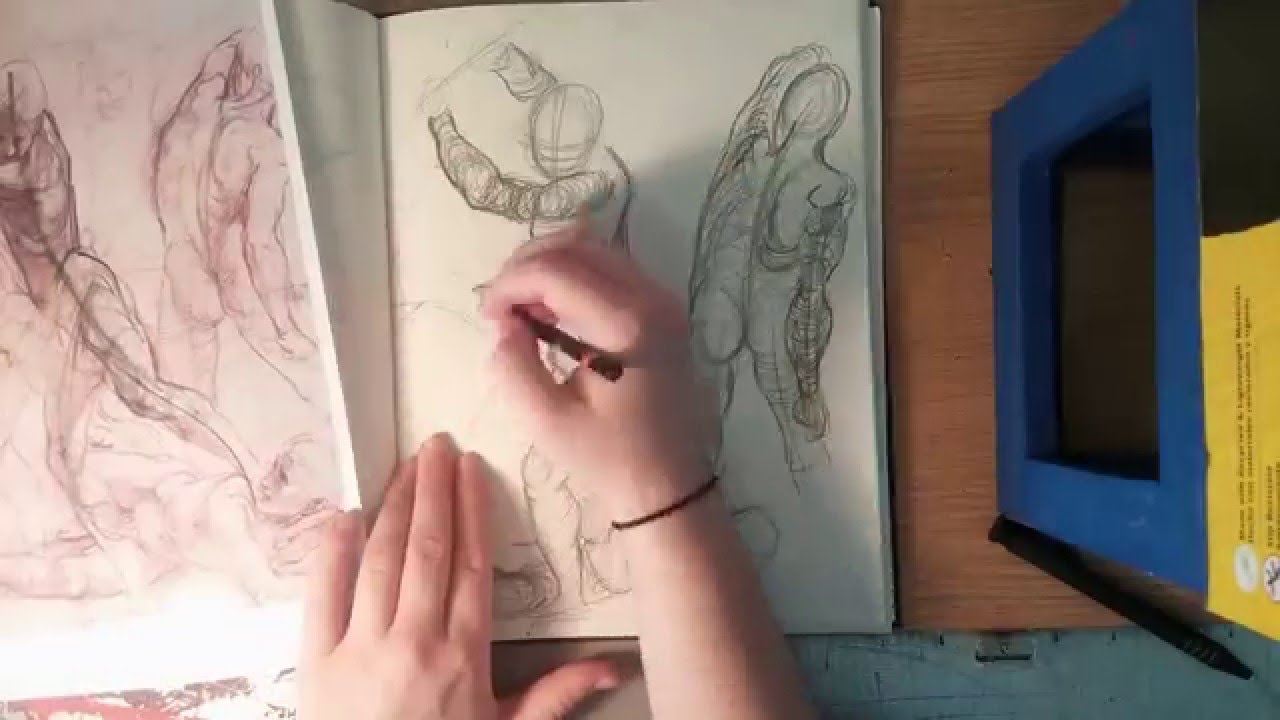 1280x720 Copy Of Raphael Sketch (Figure Study) - Raphael Sketches