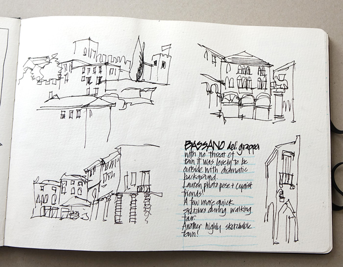 700x545 Lizsteel Rapid Sketches Bassano Del Grappa - Rapid Sketch