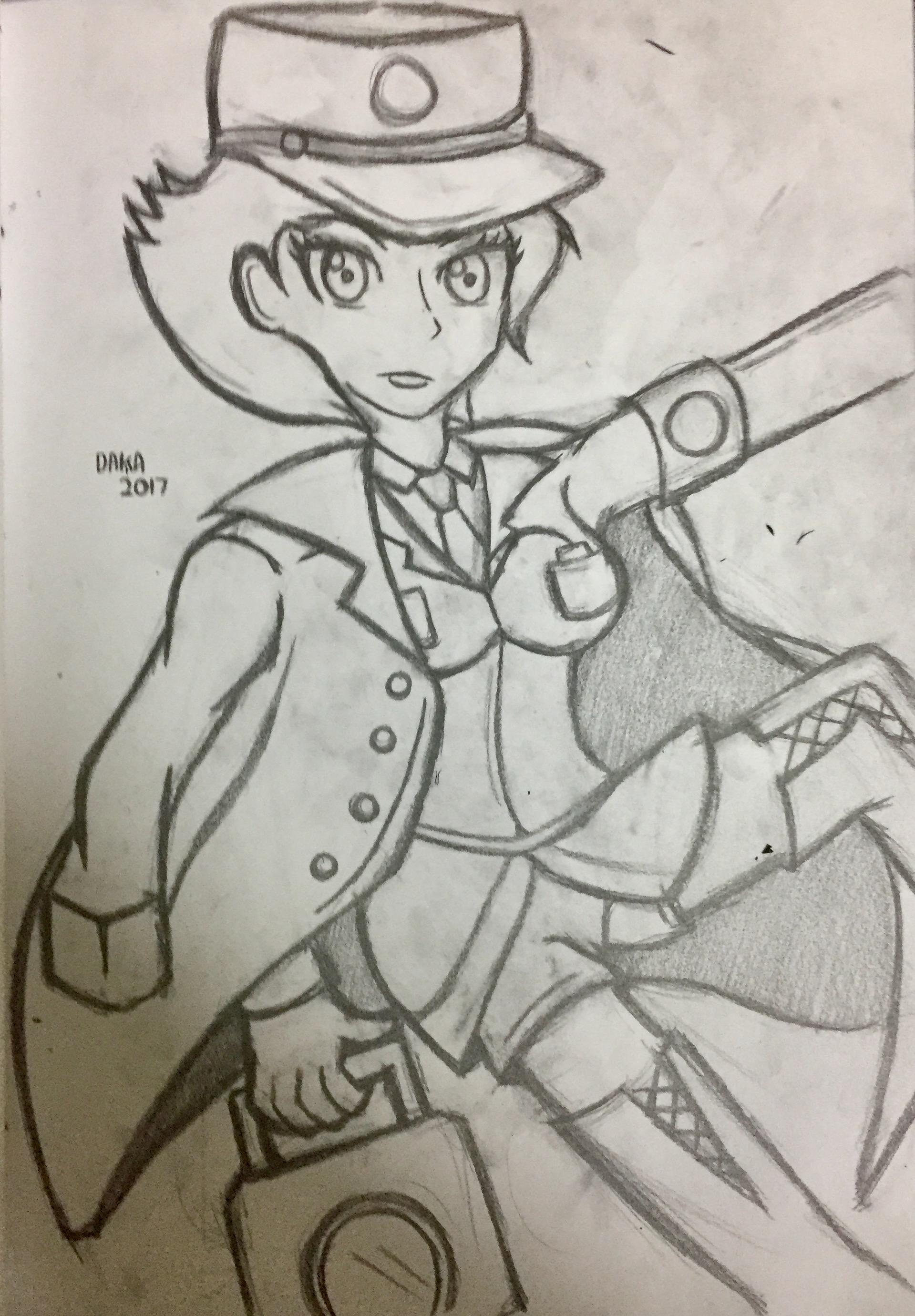 1919x2761 Msa Fanart Rapid Sketch... Metalslugattack - Rapid Sketch