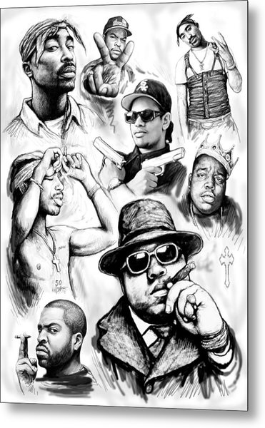 371x600 Rap Art Fine Art America - Rapper Sketches