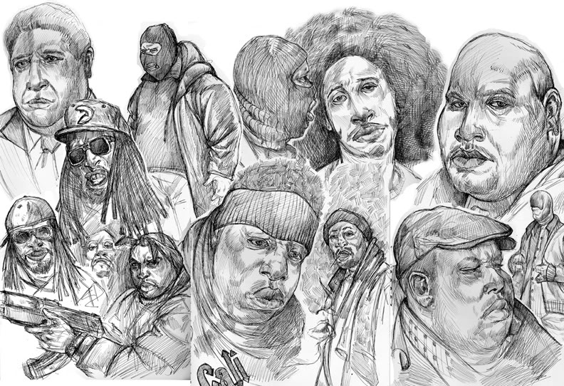 Rapper Sketches At Paintingvalley Com Explore Collection Of