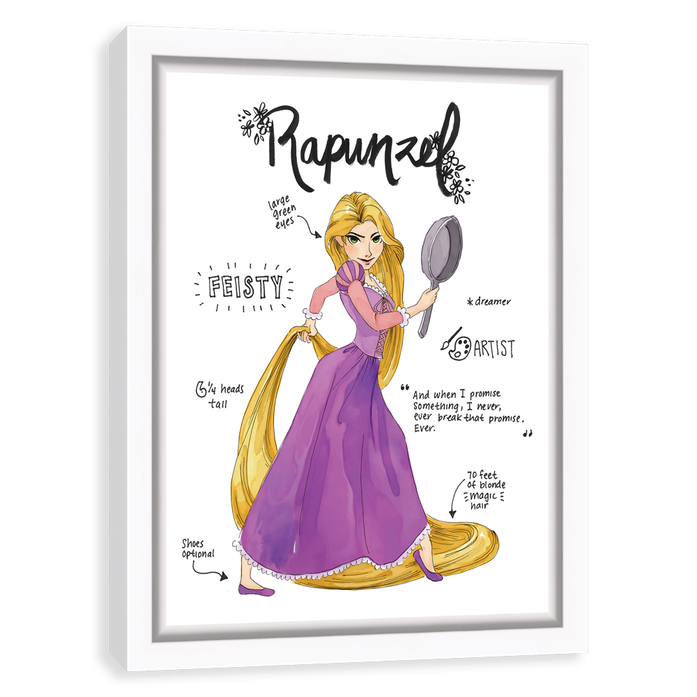1000x1000 Diary Sketch - Rapunzel Sketch