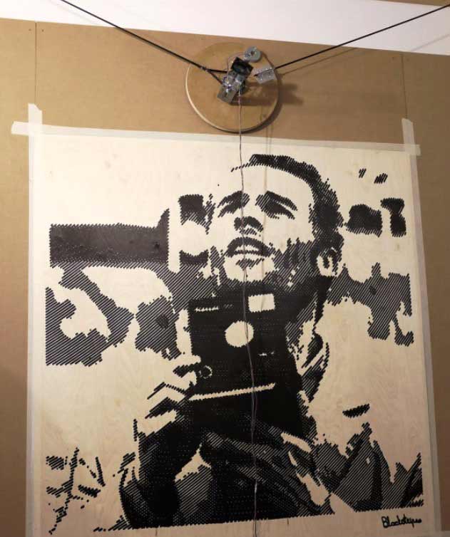 631x754 Real Pencil Sketching With Raspberry Pi - Raspberry Sketch