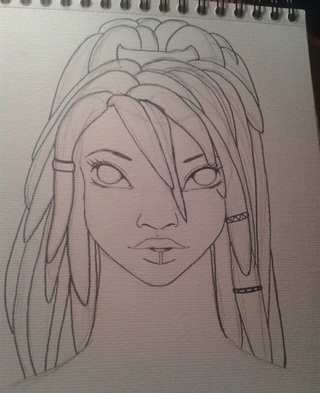 320x393 Xd - Rasta Sketch