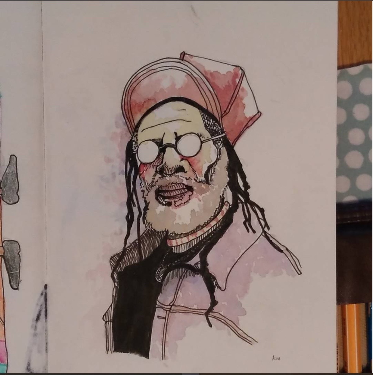 1202x1208 Zombie Rasta Reggae Man Drawing - Rasta Sketch