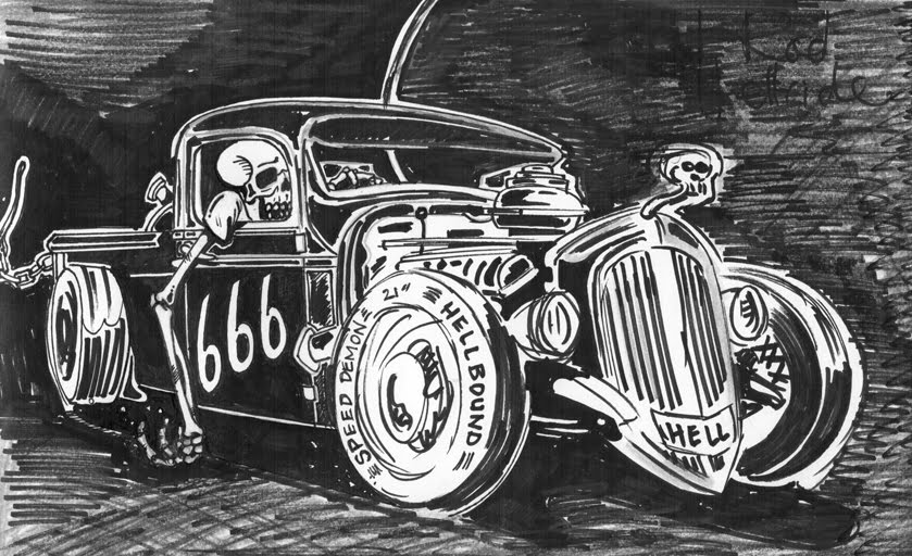 839x512 Tombstone Inc Hellbound Rat Rod - Rat Rod Sketches