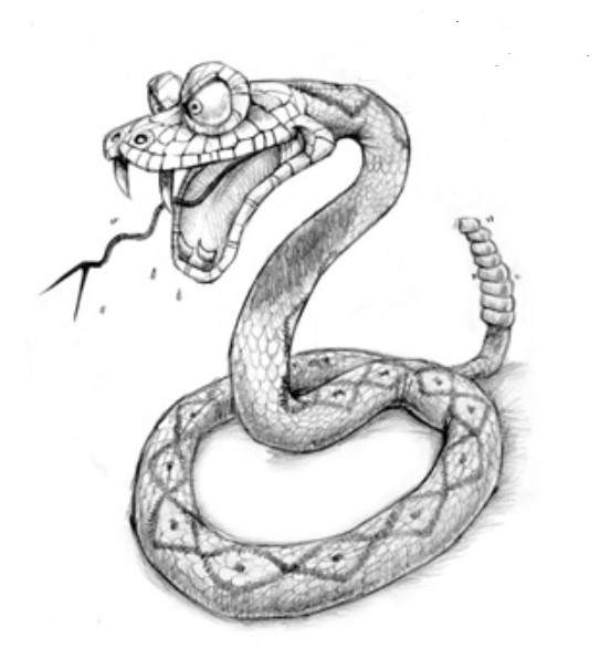 543x596 Rattlesnake Frogger Wiki Fandom Powered By Wikia - Rattlesnake Sketch