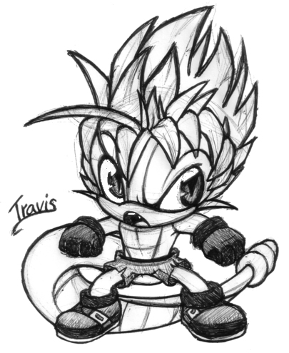 405x495 Travis The Rattlesnake Sketch By Yolly Anda - Rattlesnake Sketch