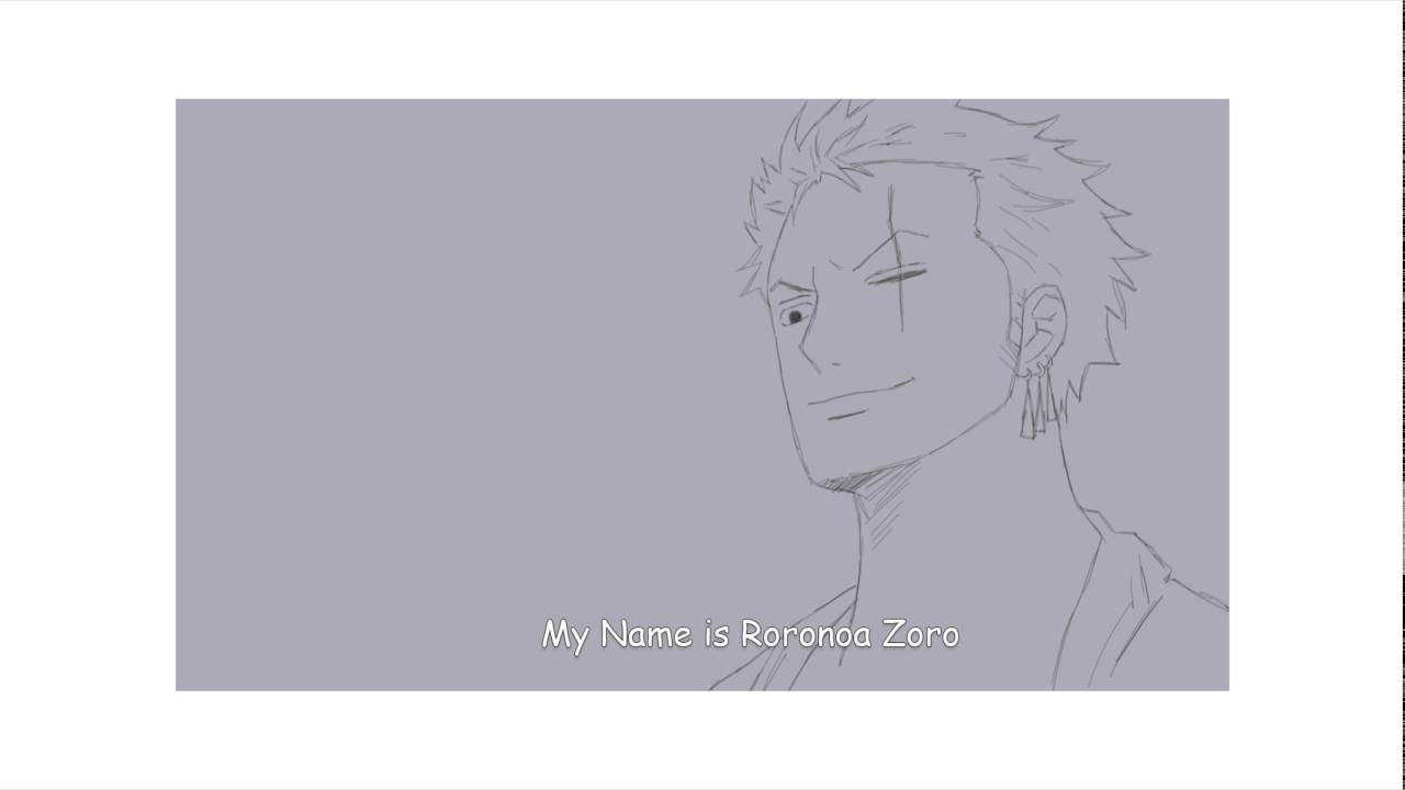 1280x720 Sasuke Vs Zoro [Animampmanga All Stars Adventure Sketch Raw - Raw Sketch