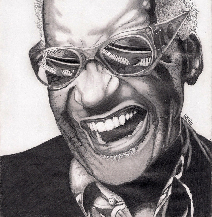 Ray Charles Sketch At Paintingvalley.com 