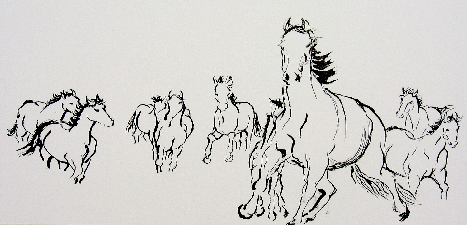 1500x724 Razor Blade Drawing And Watercolor Leslie White - Razor Blade Sketch