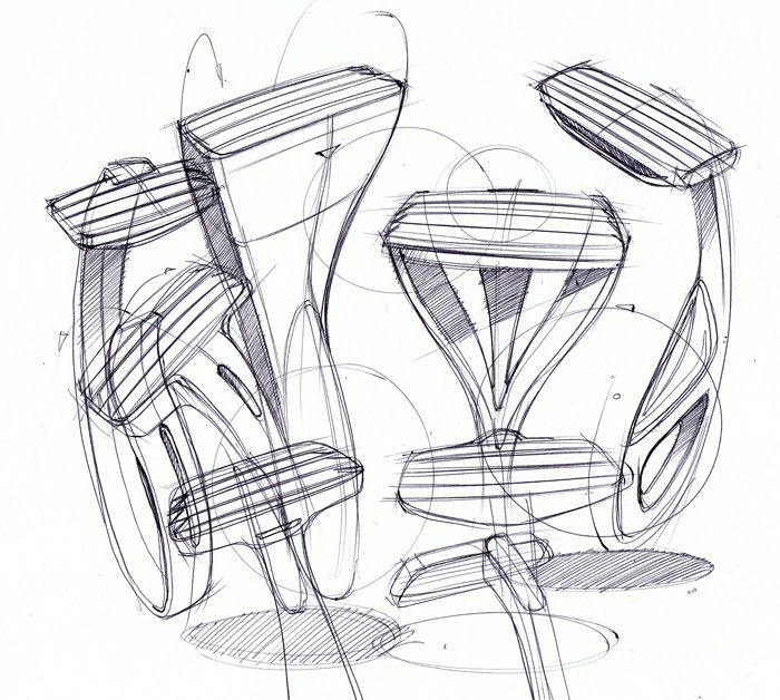 700x628 Paul Reeder Design 3301 - Razor Sketch