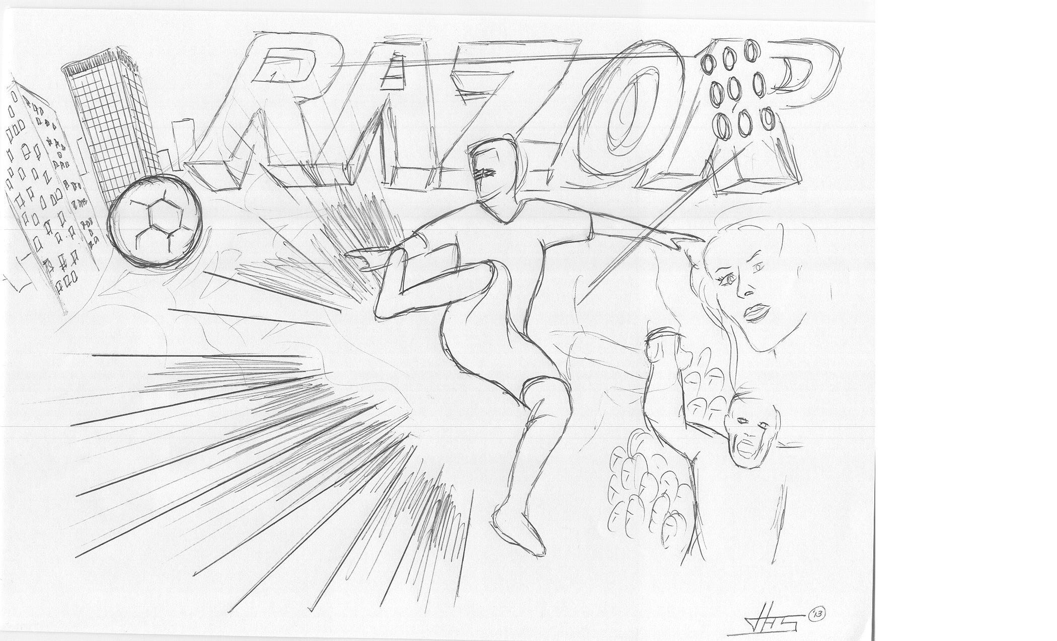 2100x1275 Razor Sketch 001 Alfred Amp John - Razor Sketch