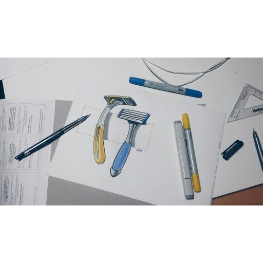 512x512 Razor - Razor Sketch