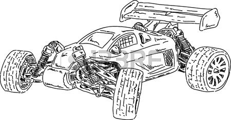 450x235 Rc Cars Drawing - Rc Car Sketch