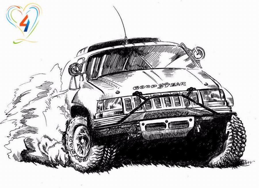 Rc Car Sketch at PaintingValley.com | Explore collection of Rc Car Sketch