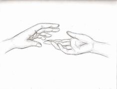 235x180 How To Draw Reaching Hands - Reaching Hand Sketch