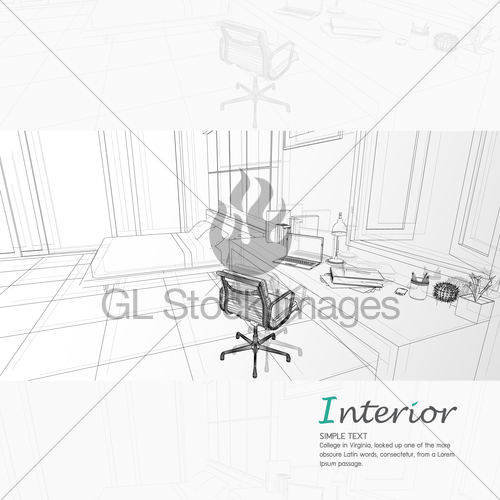 500x500 Handdrawn Sketch Architecture Concept Real Estate Buildin... Gl - Real Estate Sketch
