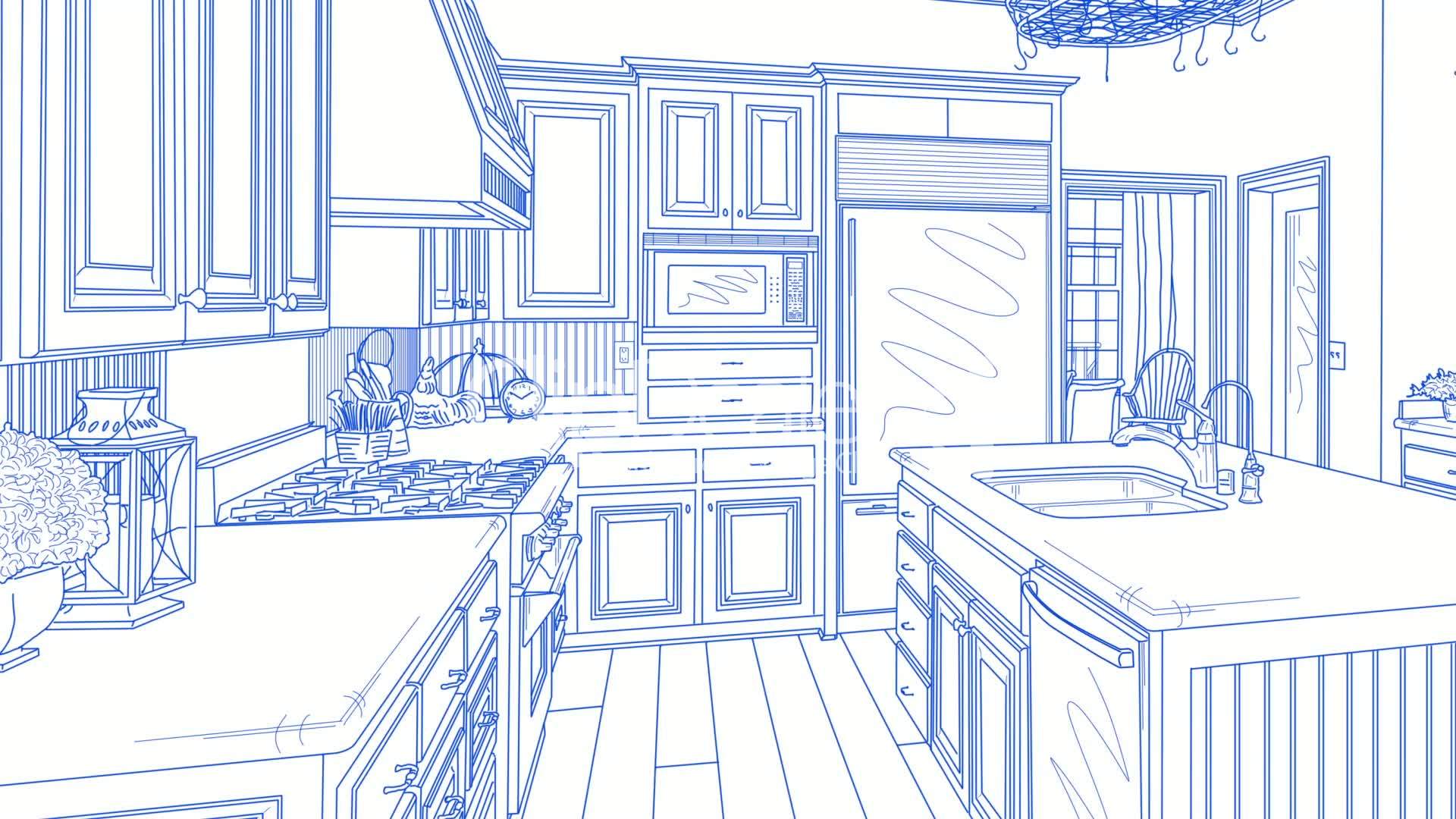 1920x1080 Architectural, Architecture, Carpentry, Construction, Development - Real Estate Sketch