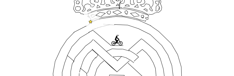 768x250 Real Madrid (Sketch) By Jbjdjs Free Rider Hd Track - Real Madrid Sketch