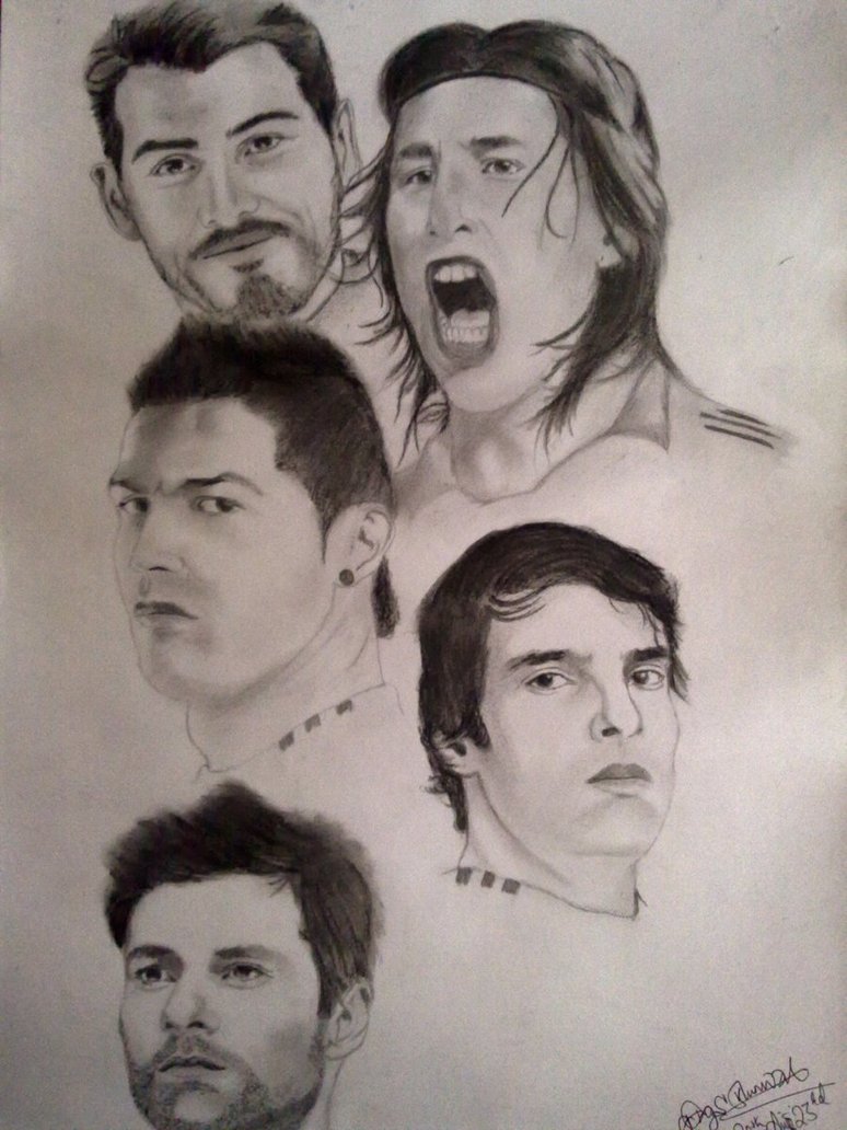 774x1032 Real Madrid By Xkrkx - Real Madrid Sketch