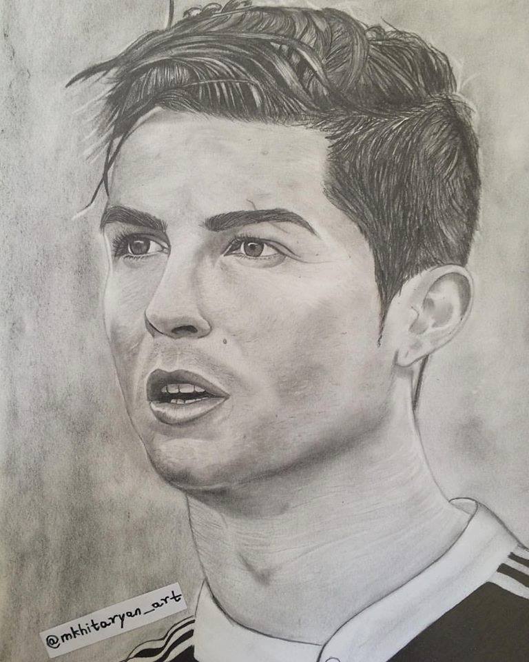 Real Madrid Sketch at PaintingValley.com | Explore collection of Real ...