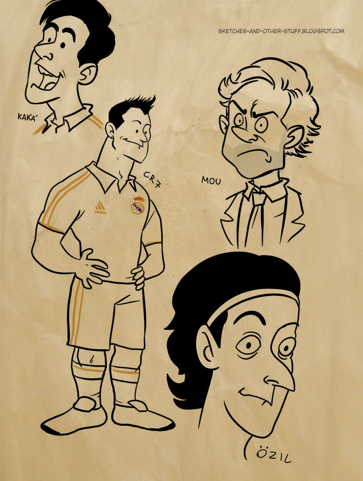749x992 Real Madrid Doodles ~ Sketches And Other Stuff - Real Madrid Sketch