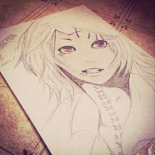 320x320 Juuzou Suzuya! This Is Just A Sketch. The Real Drawing Will Begin - Real Sketch