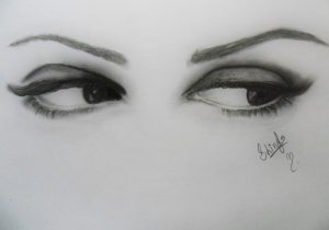 300x210 Drawing Realistic Eyes Easy - Realistic Eye Sketch