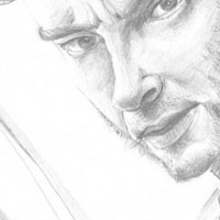200x200 How To Draw A Realistic Face Sketch Of Wolverine Practice - Realistic Face Sketch