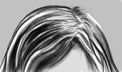 400x237 How To Draw Hair - Realistic Hair Sketch