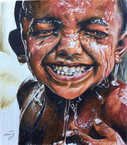 539x618 50 Realistic Pencil Drawings And Drawing Ideas For Beginners For - Realistic Pencil Sketch