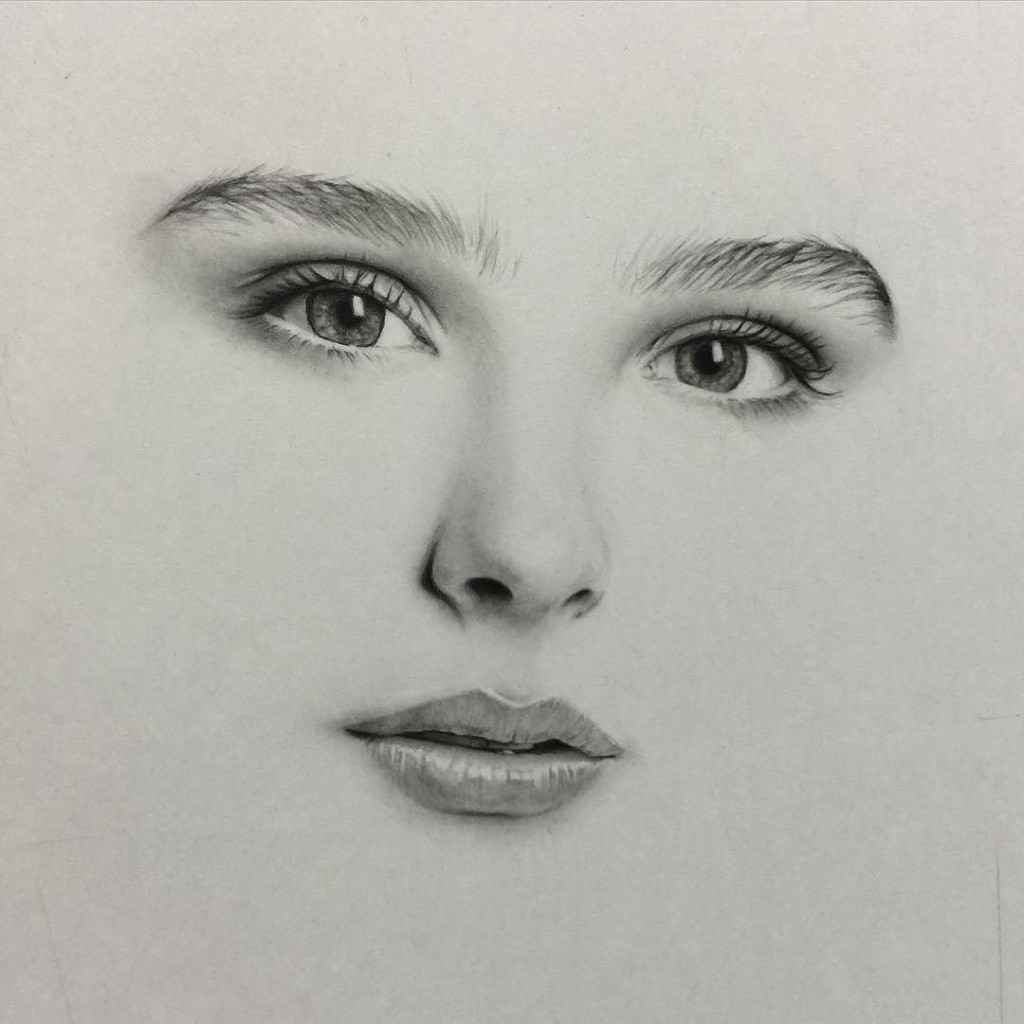 Human Face Pencil Sketch