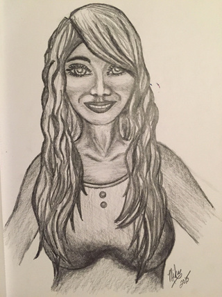 320x427 Umm...from Scratch Another Drawing. My First Real Attempt - Realistic People Sketches