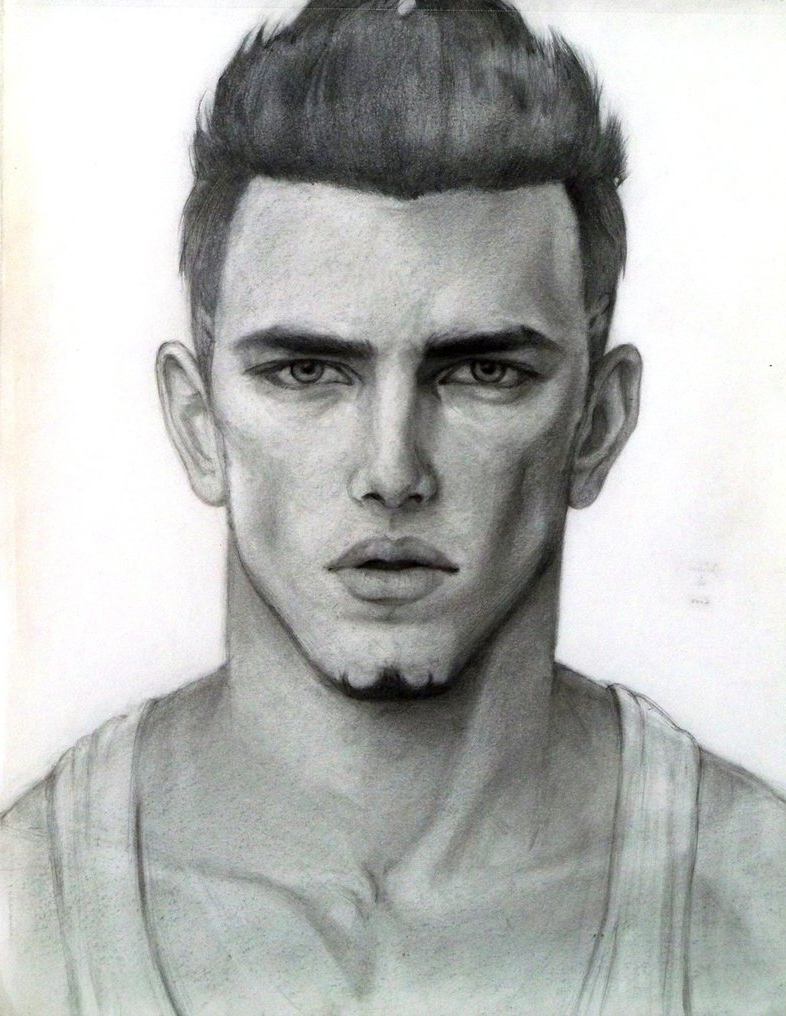 Realistic People Sketches at PaintingValley.com | Explore collection of ...