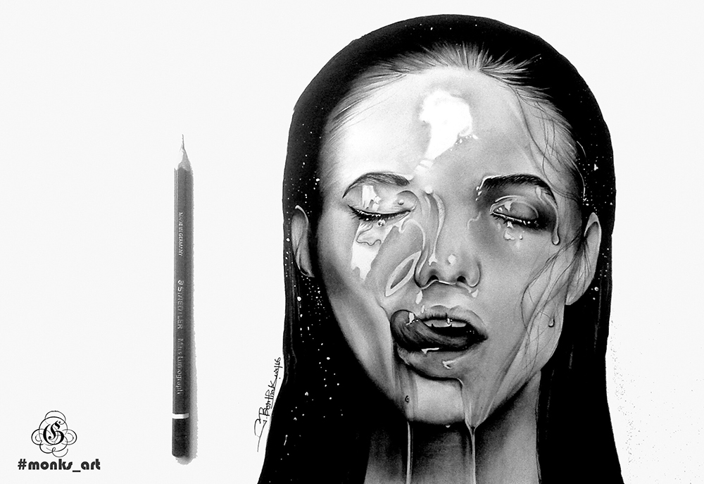 1000x687 Hyper Realistic Sketches By Goutam Borthakur - Realistic Sketches