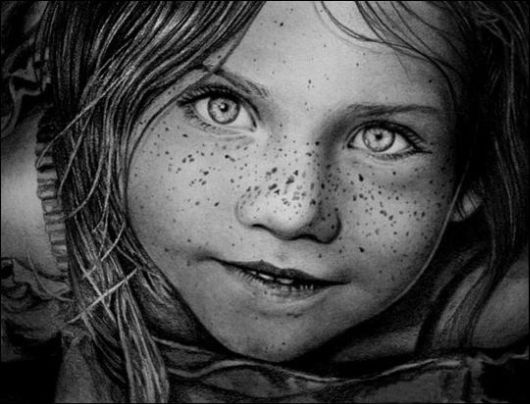 530x404 Marvelous Realistic Sketches - Realistic Sketches