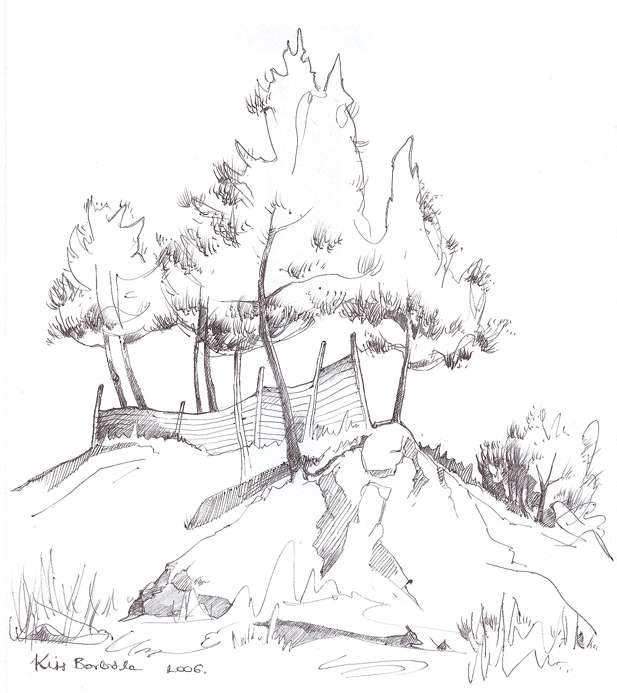 617x693 How To Draw Realistic Trees Awesome Tree Sketch Drawing At - Realistic Tree Sketch