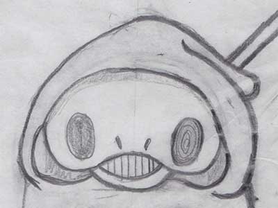 400x300 Grim Reaper Sketch By Tetsuro Takara - Reaper Sketch