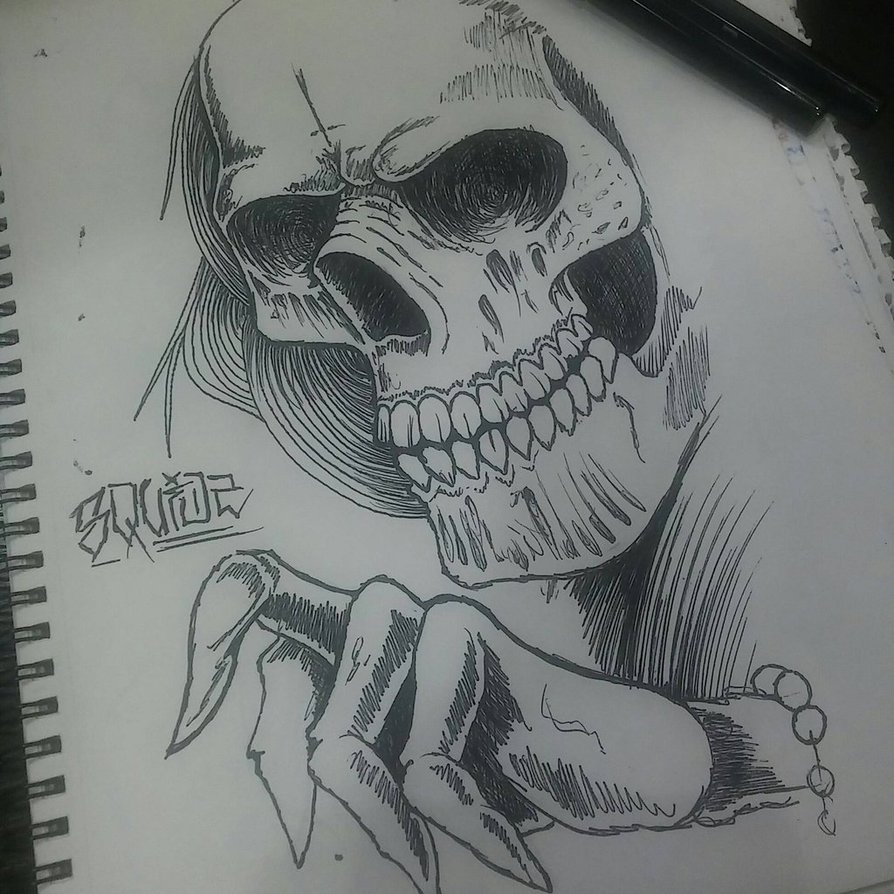 894x894 Reaper Sketch By Squidztheripper - Reaper Sketch
