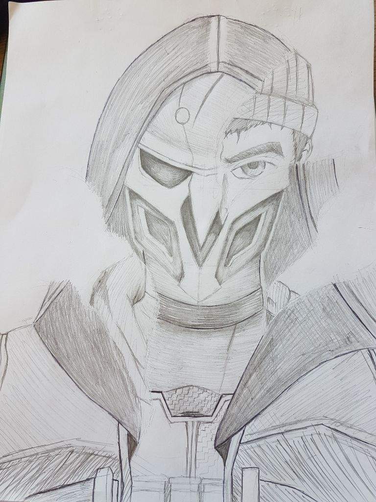 768x1024 Reaper Sketch Overwatch Amino - Reaper Sketch