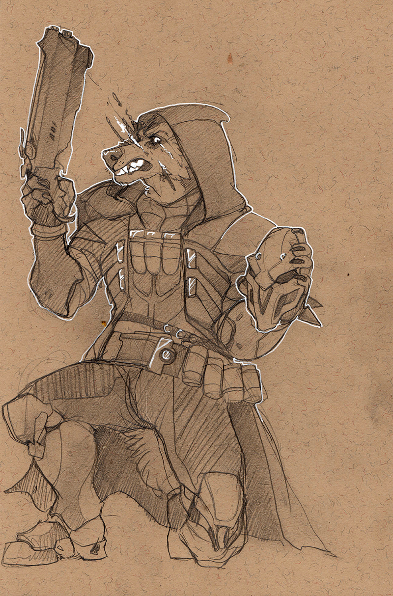800x1214 Steelereaper Sketch By Maybemantis - Reaper Sketch
