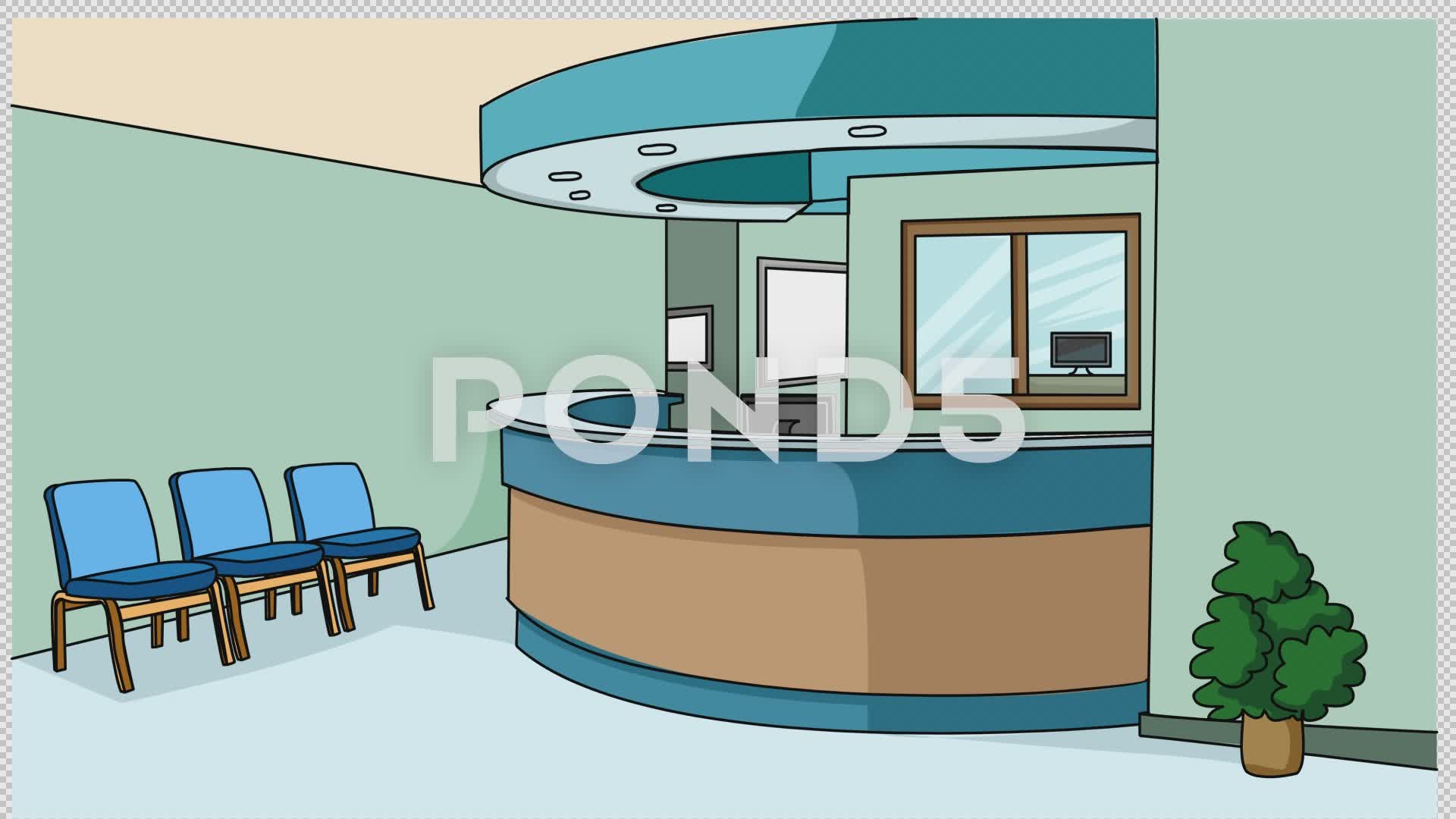 1920x1080 Reception Sketch Illustration Hand Drawn Animation Transparent - Reception Sketch