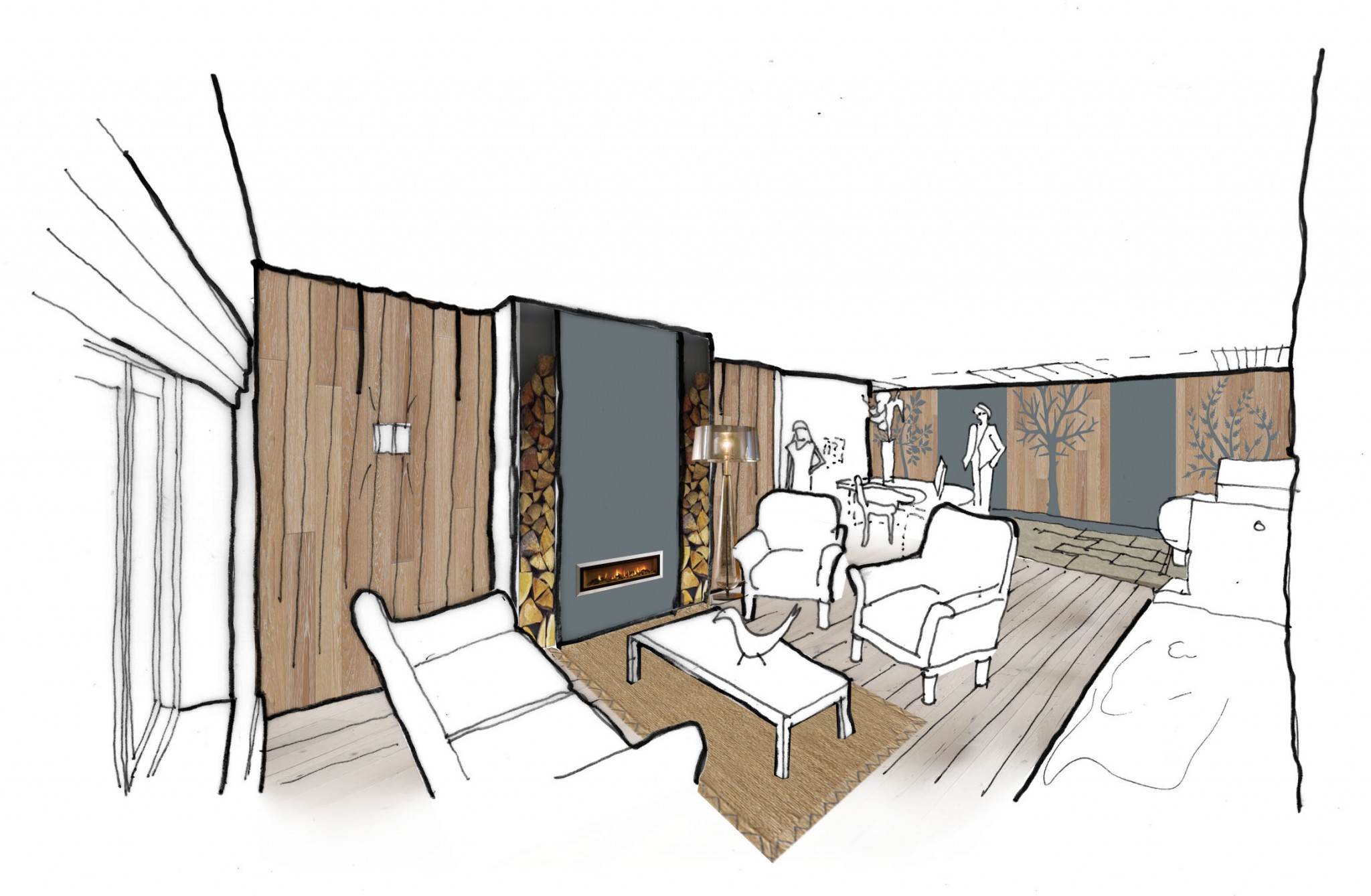 2048x1338 Reception Sketch View Photoshopped - Reception Sketch