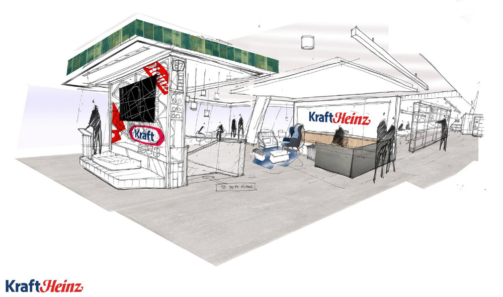 1000x592 Concept Sketches Gordon Byrne Design - Reception Sketch